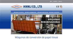 Desktop Screenshot of maquinas-conversion-tissue.com